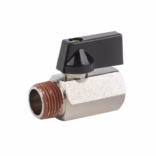Good Reputation Buttfly Handle Brass Ball Valve