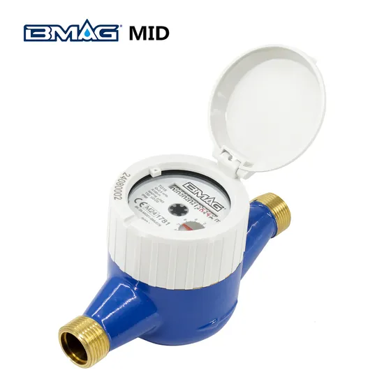 Bmag 360 Degree Rotating Dial 15mm R160 Class C Multi Jet Dry Type Brass Cold Water Meter 