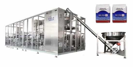 Zl100V Automatic Vertical Bag Forming Filling Sealing Vacuum Packaging (Packing) Machine for Powder Flour Yeast Coffee Powder with Factory Price 