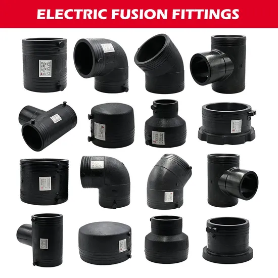 OEM/ODM Electrofusion Pipe Fittings Stub End Flange Welding Connection Butt Fusion Fitting 