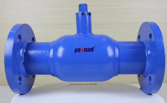 Full Welded Ball Valve DN80 Pn16 A105 API 6D Monogrammed for Hot Water & Gas 