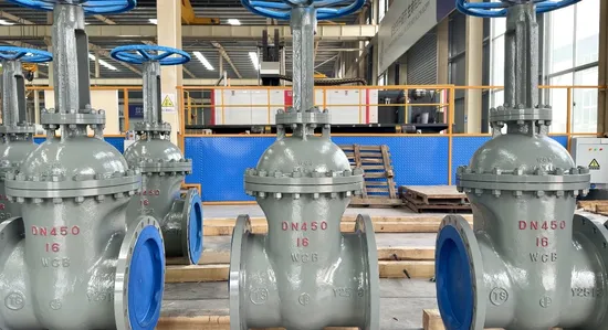 Industrial Flanged Gate Valve Stainless Steel Carbon Steel Ductile Iron 