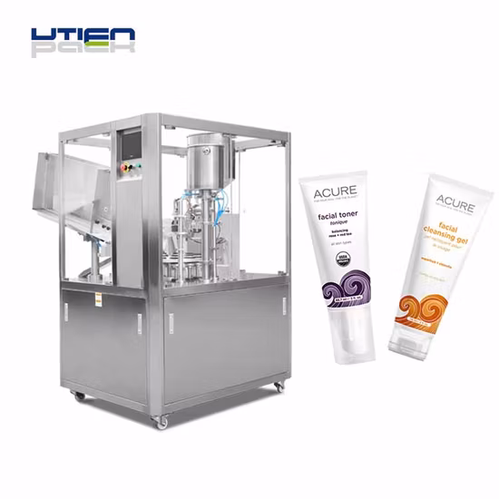 Beauty Skin Care Products in Tubes Package Filling Sealing Machine