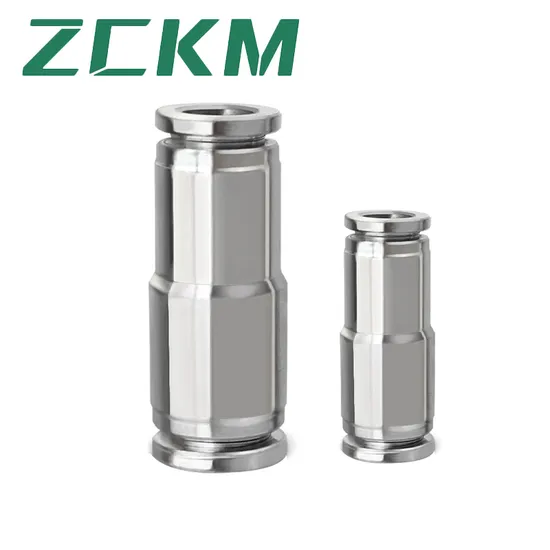Pg Series Stainless Steel Variable Diameter Pneumatic Quick Connect Fittings Coupling 