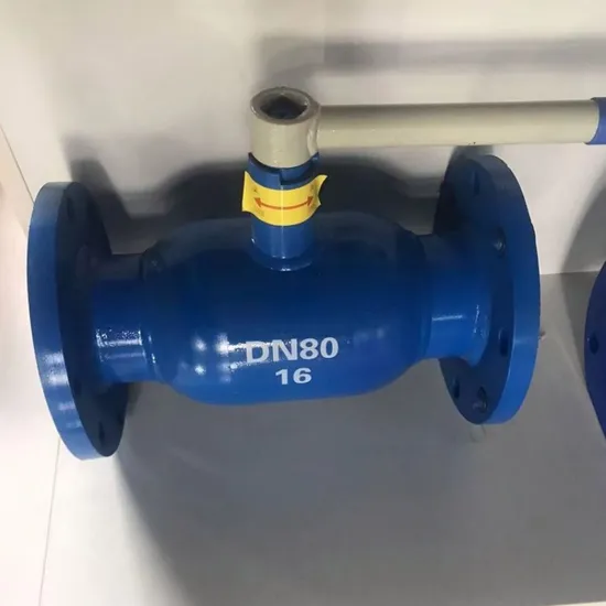 API 6D Compliant Fully Welded Flanged Ball Valve for Pipeline Service 