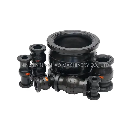 EPDM/NBR Single Ball Flexible Rubber Joint with Flange