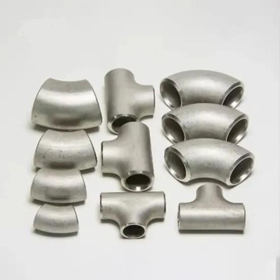 China Manufacture SS304 316 Butt Welding ASTM Stainless Steel Pipe Fitting 45 Degree Elbow 