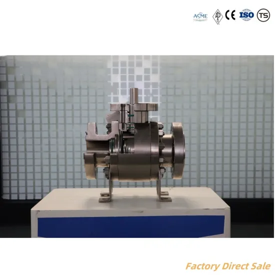 Flange Type CF8m SS304 Flanged Ball Valve with ISO Mounting Pad 