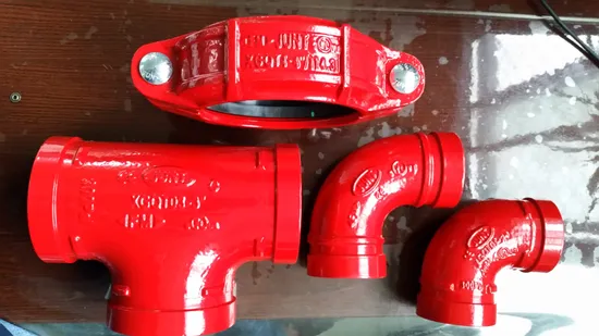 Grooved Ductile Iron Pipe Fittings 
