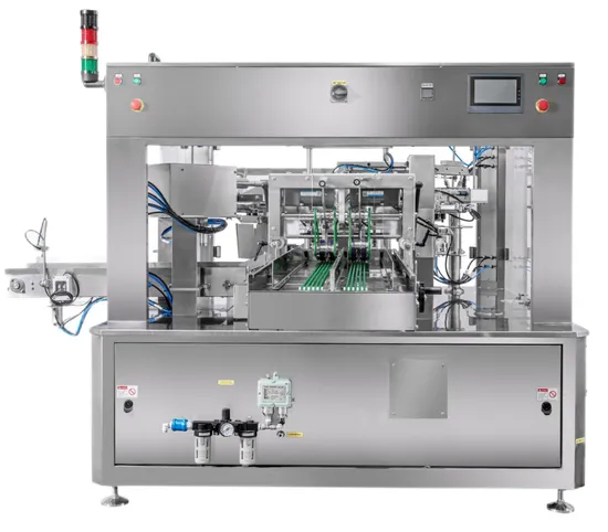 Automatic Rotary Premade Pouch Doypack Liquid Beverage Filling and Sealing Food Packing Machine for Solid